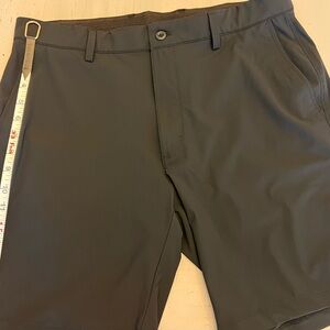 Men's Black Golf Shorts